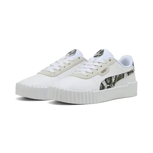 PUMA Damen Carina 3.0 Snake CHIC Sneaker in weiß von PUMA