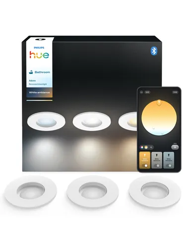 Philips Hue Adore Einbaustrahler 3x4.2W von Philips