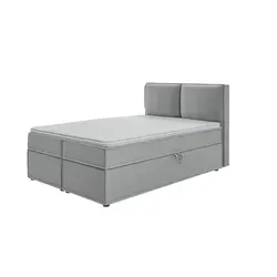 S-Style Boxspringbett Plaza mit Topper und Bettkästen - Luxuriöses Boxspringbett mit hochwertigem Topper und praktischen Bettkästen für optimalen Stauraum. Bietet perfekte Körperunterstützung und höchsten Schlafkomfort.