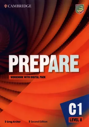 Prepare Level 8 Workbook mit Digital Pack – Cambridge English Prepare! - Lehrbuch für Englischlerner auf Niveau 8, inklusive digitaler Materialien für interaktives Lernen und praxisnahe Übungen.