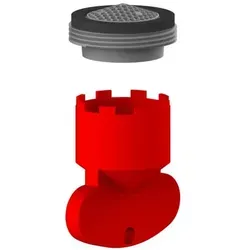 Keuco Strahlregler 50100000243 mit Zubehör - Sanitärinstallation, sorgt für optimalen Wasserfluss und reduziert den Wasserverbrauch, ideal für umweltbewusste Haushalte.