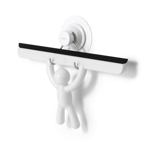 UMBRA Duschkabinenabzieher Badwischer BUDDY SQUEEGEE weiß