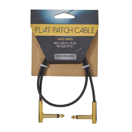ROCKBOARD Gold Series Flat Patch Cable - 45 cm / 17 11/16