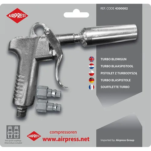 PISTOLET DO PRZEDMUCHU Z TURBODYSZĄ AIRPRESS 8712418000108