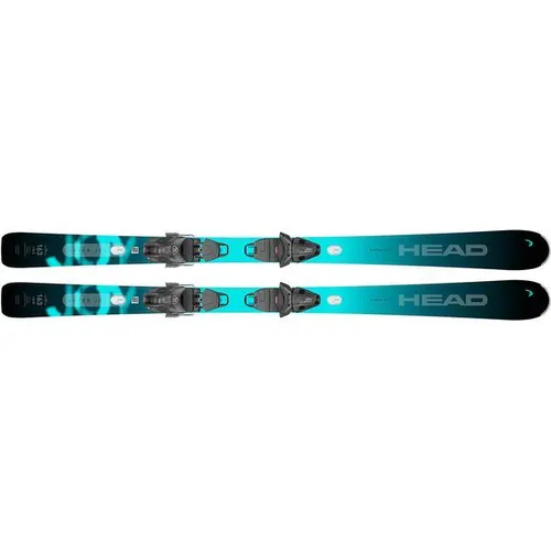 HEAD Damen All-Mountain Ski e-super Joy SW + Joy 11 GW