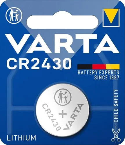 Batterie VARTA Electronics CR2430 3,0V Lithium / 1er Blister
