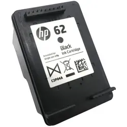 Original HP C2P04AE / 62 Druckkopfpatrone schwarz - Druckerpatrone für HP Envy 5640 und OJ 250, liefert bis zu 200 Seiten in hoher Qualität für scharfe Ausdrucke.