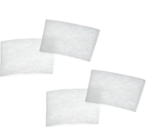 vhbw Set 4x Schutzvlies Ersatz für Dirt Devil 2881077 für Staubsauger - Schutzfilter Weiß