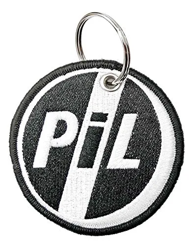PIL Public Image Ltd Schlüsselring keychain Patch Circle Logo Nue offiziell One Size