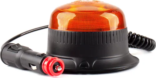 LED Warnleuchte Blitzlicht Mini 18 LED Magnet 12V/24V