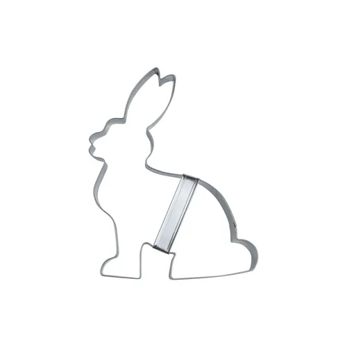 Hase  Ausstecher Ausstechform Ostern backen Edelstahl Städter Plätzchen