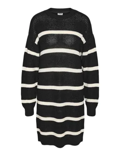 NMMAYSA L/S O-Neck Knit Dress NOOS - Freizeitkleider für Damen, bequemes Strickkleid mit langen Ärmeln und Rundhalsausschnitt, ideal für lässige Anlässe.