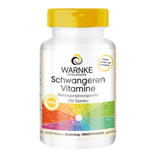 Warnke Vitalstoffe | Schwangeren Vitamine