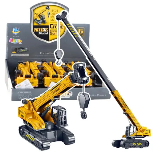 Lean Verlängerungs-Raupenkran 360° Schwenkbare Kabine Gelb