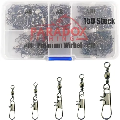 Karabiner & Wirbel von Paradox Fishing