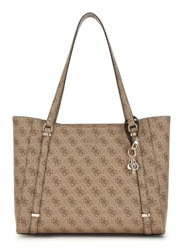 GUESS Shopper Handtasche Eco Erica Latte Logo von GUESS