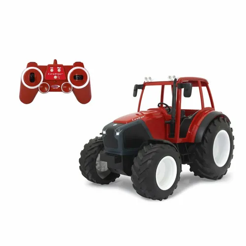 Jamara Lindner Geotrac 1:16 - Rot - RC-Modelle mit 2,4GHz Technologie für Mehrspielerbetrieb, offiziell lizenziert und mit realistischem Motorsound für ein authentisches Spielerlebnis.