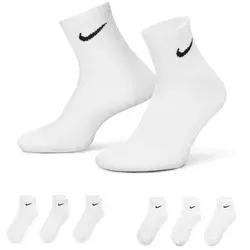 Nike Everyday Cushioned Ankle Sportsocken 6er Pack in weiß von Nike