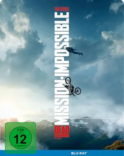 Mission: Impossible - Dead Reckoning - Teil 1 Steelbook Blu-ray - Limitierte Steelbook-Edition des actiongeladenen Films, perfekt für Sammler und Fans von spannenden Abenteuern.