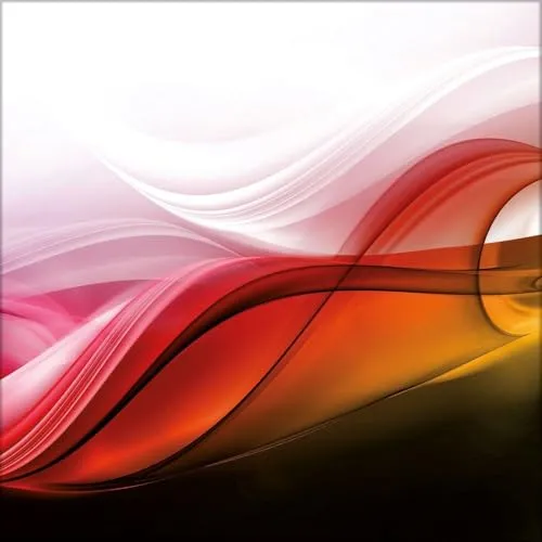 Poster & Bildende Kunst Rot von Artissimo