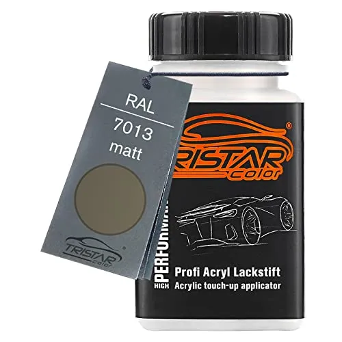 TRISTARcolor RAL 7013 Braungrau matt Lackstift 50 ml schnelltrocknend