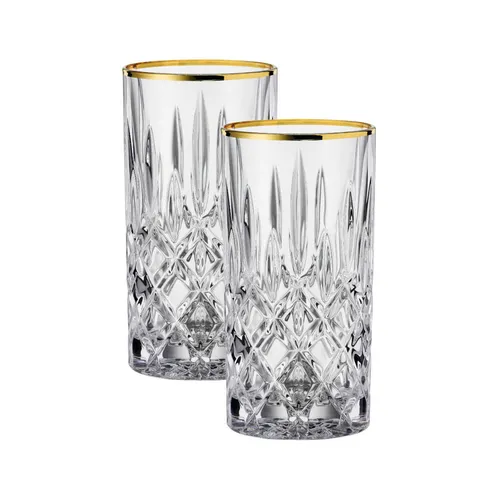 Nachtmann Noblesse Gold Longdrink Glas Set 2-tlg. - Limited Edition 0,37 L Noblesse Gold 104031