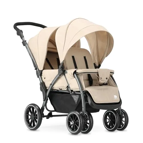 Deryan Elena Duo Tandem für Kinder – Sicherer Doppelduett mit 5-Punkt-Gurtsystem