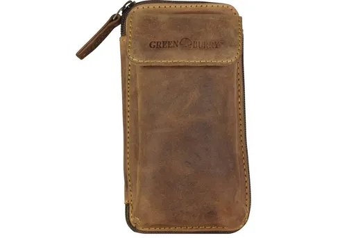 Greenburry Vintage Gürteltasche aus Leder 14,5 cm
