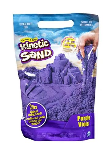 Kinetic Sand 907 g Beutel mit magischem Indoor-Spielsand lila
