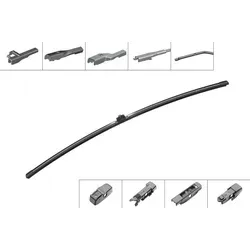 BOSCH Scheibenwischer 3 397 006 840 für VW, AUDI, FORD - Hochwertiger Rahmenloser Scheibenwischer für optimale Sicht, passend für mehrere Modelle bis Baujahr 07/2016, einfache Montage und effektive Wischleistung.