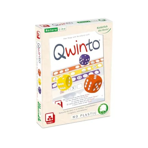 NSV - 5302 - QWINTO - Natureline - plastikfreies & nachhaltiges Würfelspiel