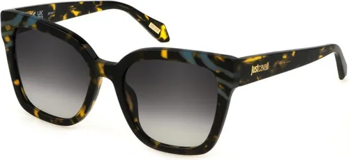 Just Cavalli SJC044V 0T66 AVANA+AZZURRO LUCIDO 54/19/140 Damen Sonnenbrillen