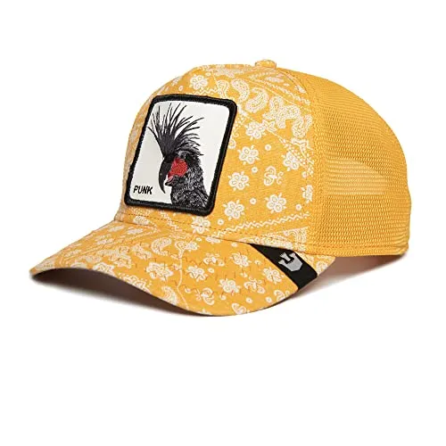 Goorin Bros. Trucker Cap Paisley Spray Paint Arch Yellow in gelb von GOORIN BROS.
