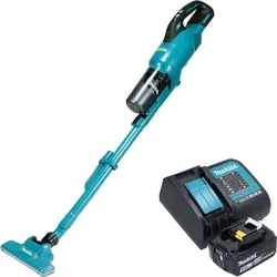 Makita DCL 286 FST Akku Staubsauger 18 V - Bodenstaubsauger mit 0,25 l Behälter, leise und kraftvoll mit zyklonischer Technologie für effiziente Reinigung von Autos und schwer zugänglichen Bereichen.