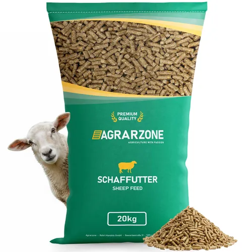 Agrarzone Schaffutter Pellets 20 kg Artgerechtes Futter Schafe