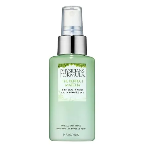 Physicians Formula The Perfect Matcha 3-in-1 Beauty Water Toner & Setting Spray, Spendet Feuchtigkeit, Fixiert das Make-up und macht die Haut Weich und Geschmeidig