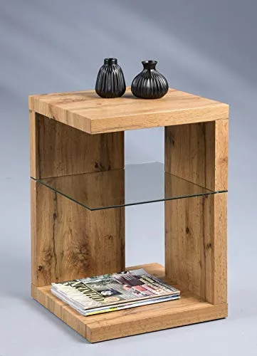 M2 Kollektion Domingo Beistelltisch in braun von M2 Kollektion