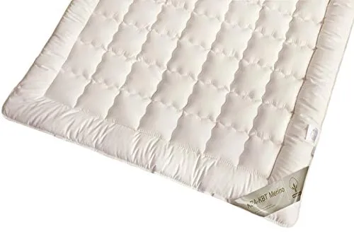 franknatur Matratzenauflage kbT Schurwolle Unterbett 90x200 in beige von franknatur