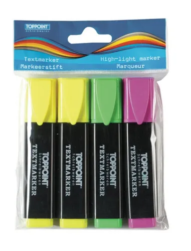 Stylex Schreibwaren Marker 4 Textmarker - Stylex Highlight Marker