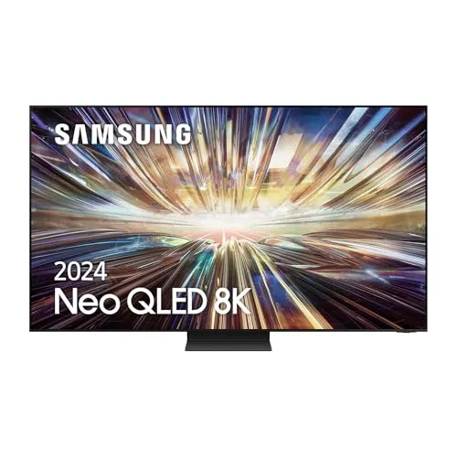 Samsung QN800D Neo 65'' 8K QLED TV - Ultra HD Fernseher mit Quantum Matrix Technology - Fernseher mit 65 Zoll (165,1 cm) Bildschirmdiagonale, 8K Ultra HD Auflösung und Quantum Matrix Technology für beeindruckende Bildqualität und brillante Farben.