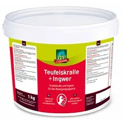LEXA Teufelskralle + Ingwer für Pferde 3 kg - Pferdefutter mit 20 % Teufelskralle und 30 % Ingwer zur Unterstützung des Bewegungsapparates. Schonend pelletiert für optimale Aufnahme und Wirksamkeit.
