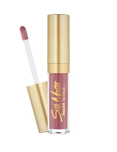 Flormar Silk Matte Intensiv pigmentierter, pflegender, matter Flüssiglippenstift mit Cupuaçu- und Baobab-Öl Nr. 011 - Misty Rosy