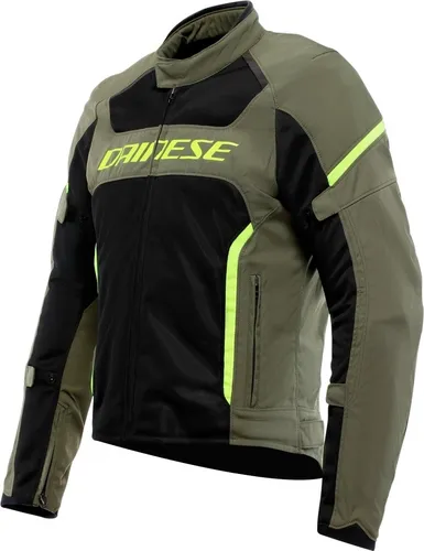 Dainese Air Frame 3 Motorrad Textiljacke, schwarz/olive, 58 von Dainese