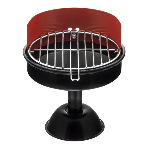Aschenbecher Grill Design von HI ø13x15cm Metall 95060534