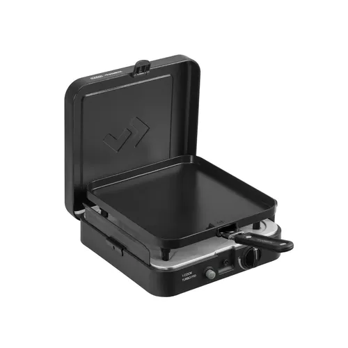 CADAC 1 Cook Turbo FFD Deluxe 50 mbar Campingkocher - Kompakter und leichter Campingkocher mit Turbo-Brenner und Zündsicherung für maximale Sicherheit, ideal für drinnen und draußen. Inklusive Grillrost und praktischer Tragetasche.