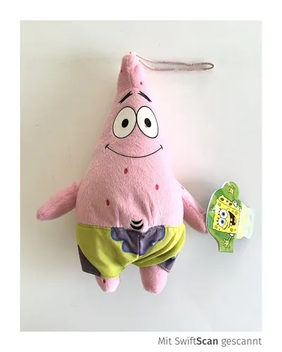 Patrick Star von Spongebob Schwammkopf Plüschtier Stofftier NEU mit Etikett