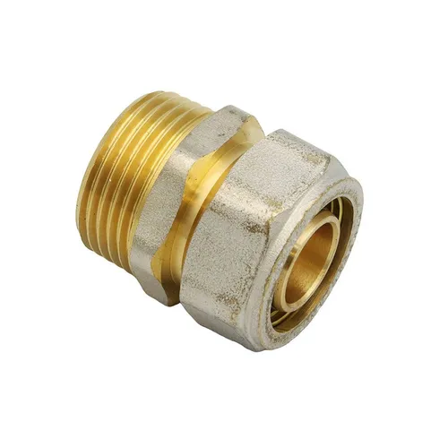 PipeTec Deutschland Gewindefitting Pipetec Klemmring Schraubfitting Übergang 26x3 mm 1 Zoll