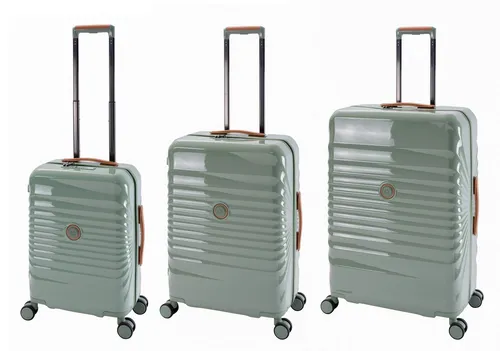Travelhouse Trolleyset Capri, 3 tlg. mit USB & Rollenbremse - Trolley-Sets: Hochwertiges 3-teiliges Hartschalen Set aus robustem Polycarbonat mit USB-Anschluss und geräuscharmen Rollen für komfortable Reisen.