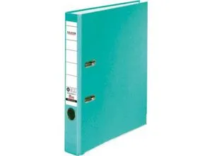 FALKEN Recycolor Ordner, DIN A4, Rückenbreite 50 mm, türkis