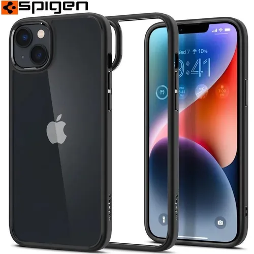 Spigen Ultra Hybrid Hülle für iPhone 14 Plus - Transparent und dünn, optimaler Schutz mit Air Cushion Technologie und 30 Tage Geld-zurück-Garantie